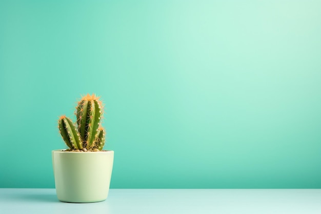 cactus en un florero