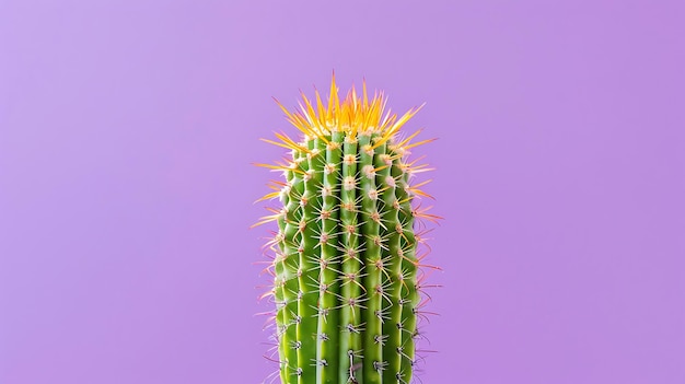 Foto un cactus con la palabra flor en él