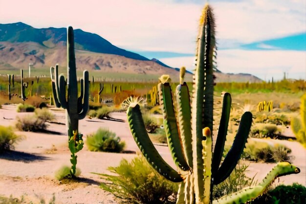 cactus con semillas en macetas pequeñas