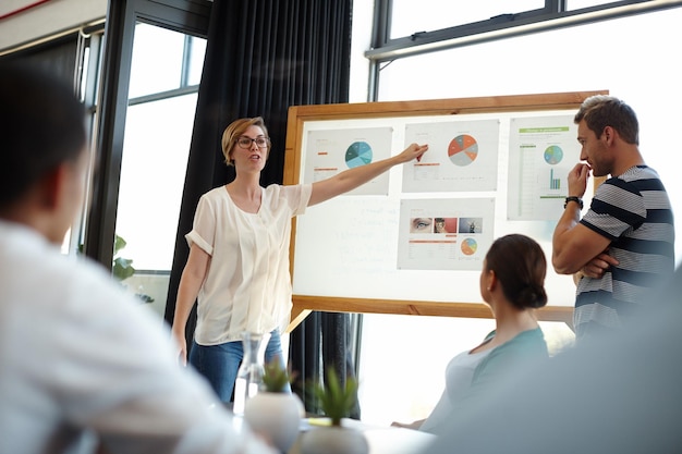 Cada uno tiene sus propias ideas Captura recortada de jóvenes diseñadores trabajando juntos en su oficina