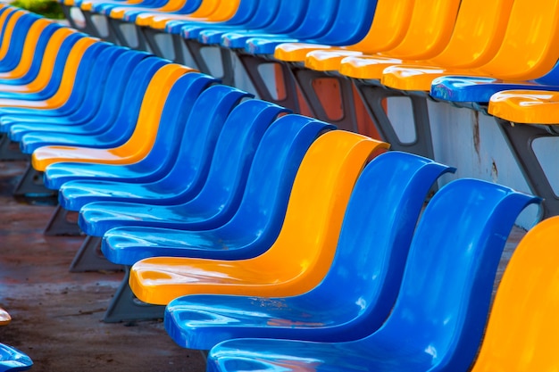 Cadeiras do estádio