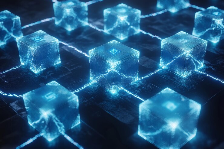 Foto la cadena de bloques de la generosidad, la filantropía digital y el crowdfunding