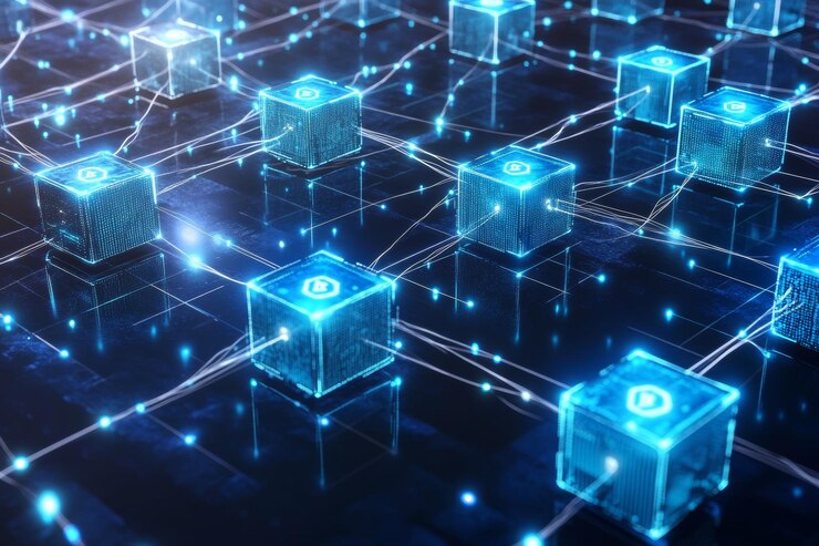 Foto la cadena de bloques de la generosidad, la filantropía digital y el crowdfunding