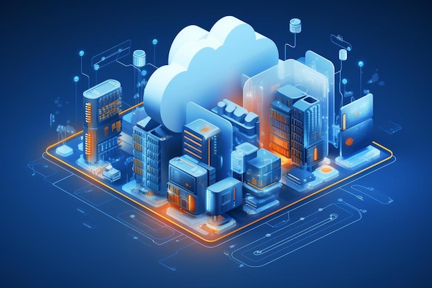 Cadenas de bloques y renderizado de computación en la nube