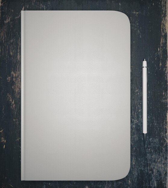 Caderno branco