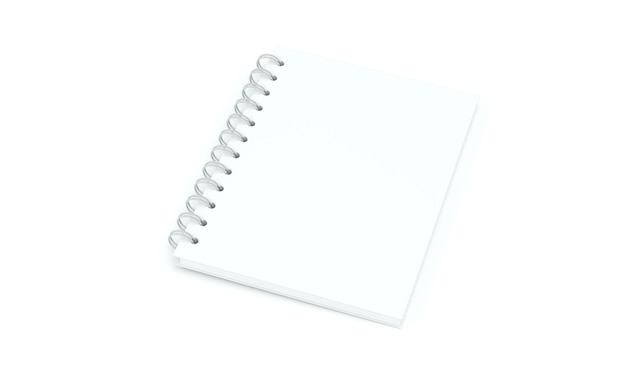 Caderno Fechado Isolado