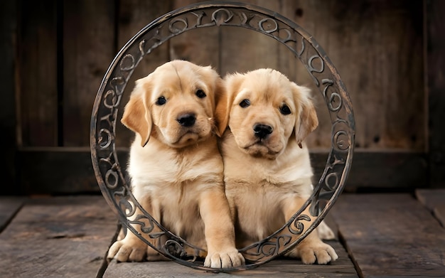 Foto cães e gatos bonitos.