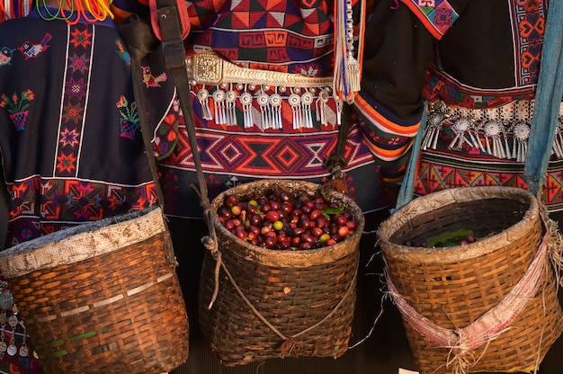 Café Arábica de buena calidad en alta montaña.