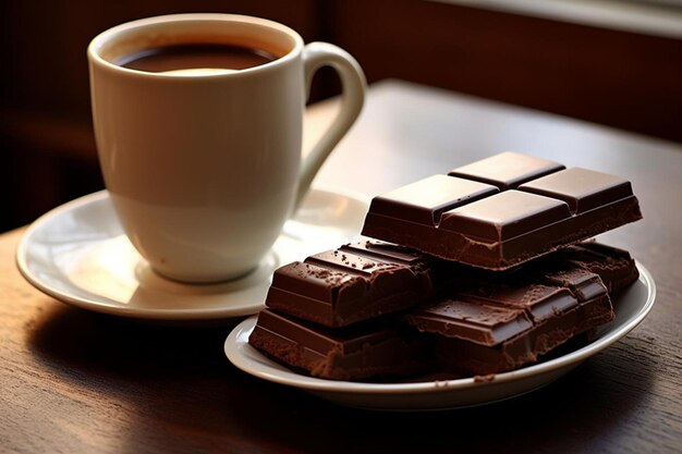 Café y chocolate