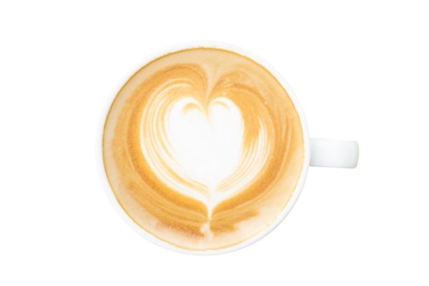 Foto café com leite ou cappuccino
