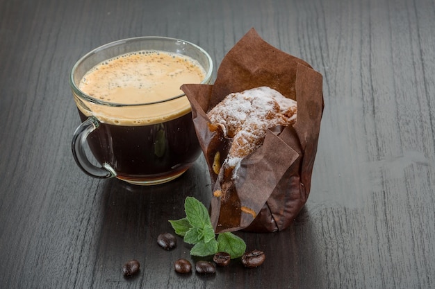 Café com muffin