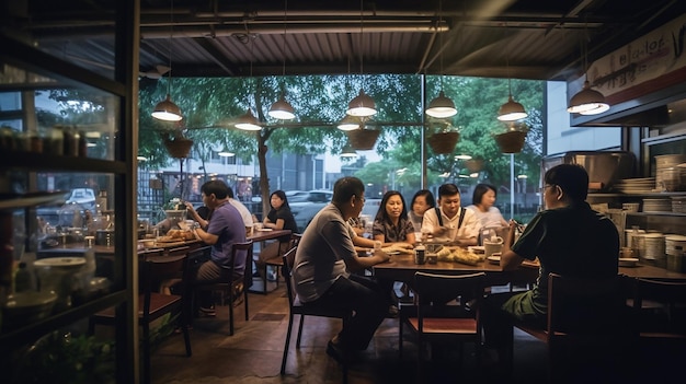 Café da manhã antes de ir trabalhar