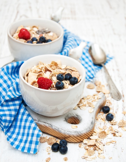 Café da manhã com frutas frescas