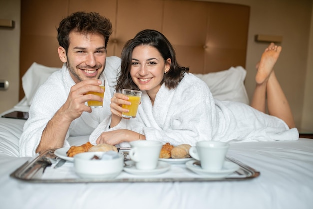 Café da manhã na cama