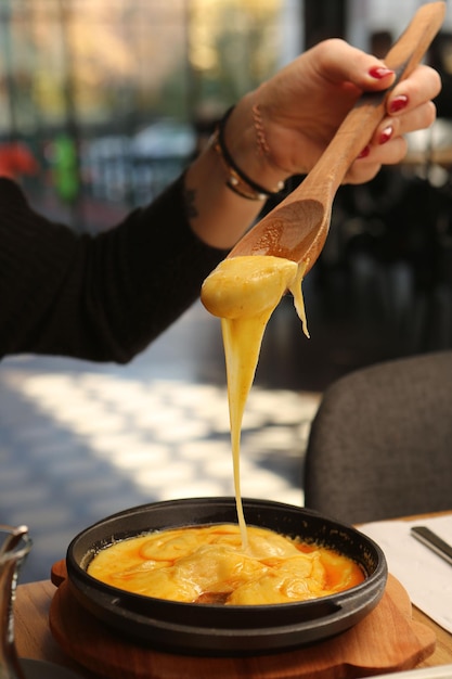 Café da manhã turco rico e delicioso