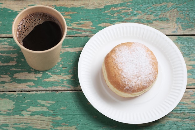 Café e rosquinha