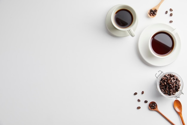 Café elaborado a partir de granos recién tostados
