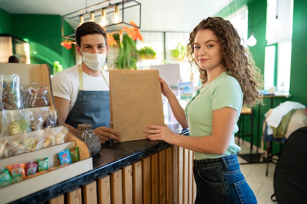 Foto café kleinunternehmen