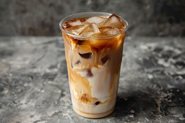 Café con leche con hielo