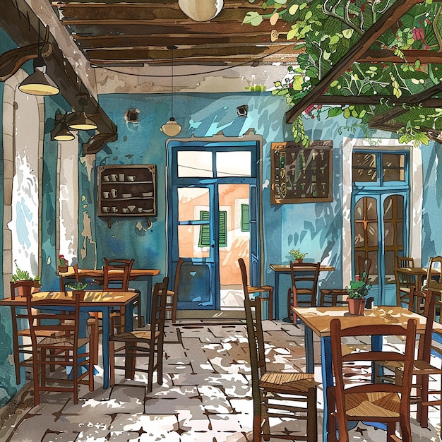 El café romántico.