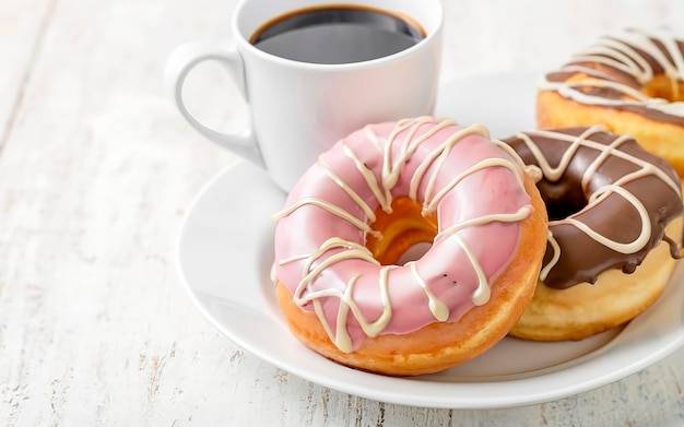 Café y rosquillas