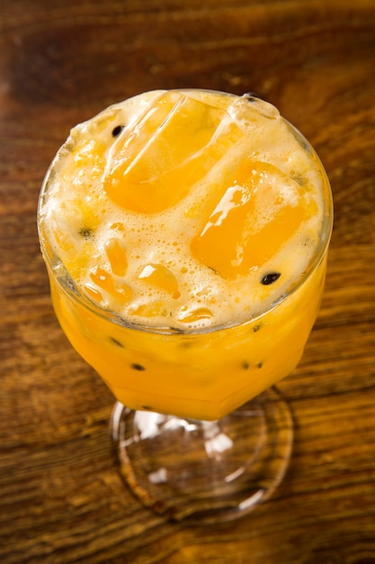 Caipirinha de maracujá do brasil