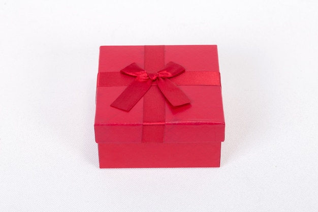 Caixa de presente vermelha