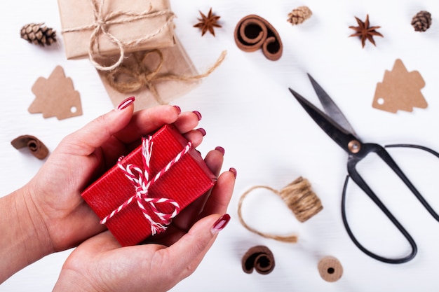 Caixas de presente de natal