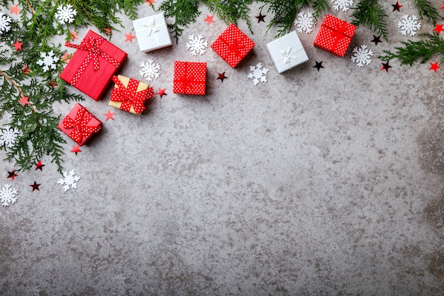 Caixas de presente de natal