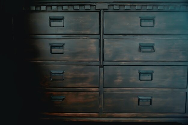 caixinha de gavetas antiga fundo caixas de madeira com alças em mobiliário de madeira vintage guarda-roupa /