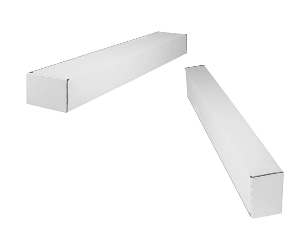 caja blanca aislada