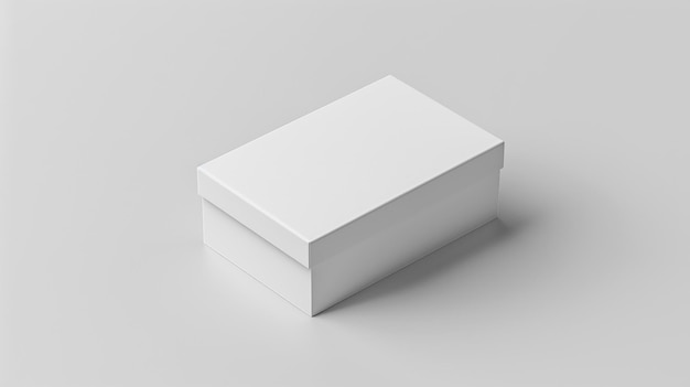 Una caja blanca con una caja blanca en ella