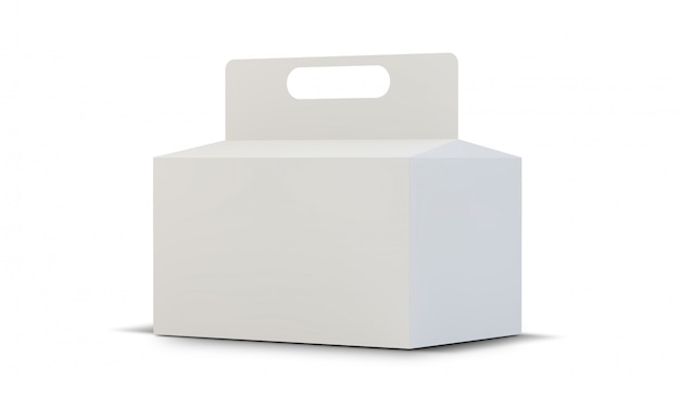 Caja de cartón para llevar