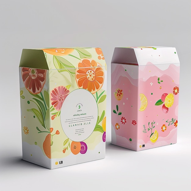 una caja con un diseño de flor en ella y la palabra " lg " en ella