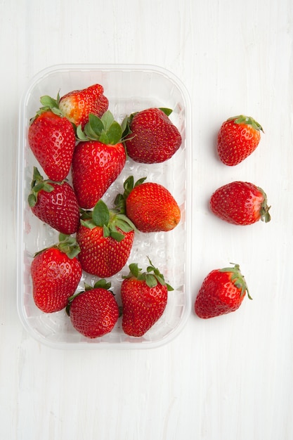 Caja de fresas