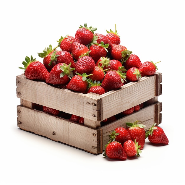 Caja de fresas