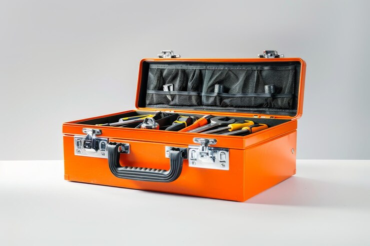 caja de herramientas con herramientas
