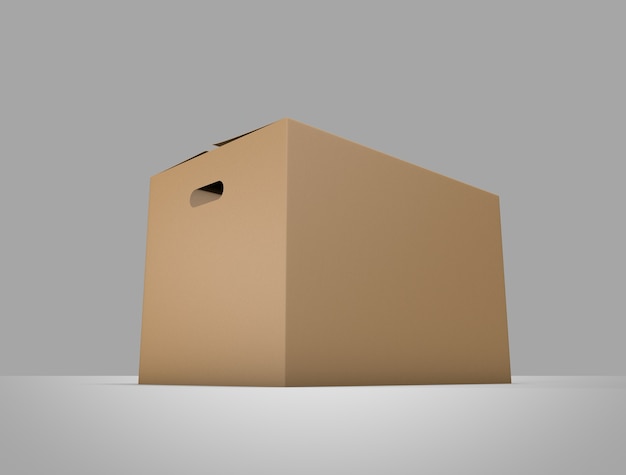 Caja de maqueta 3D