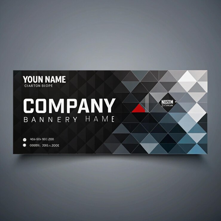 una caja con el nombre de la marca de su empresa en un fondo gris
