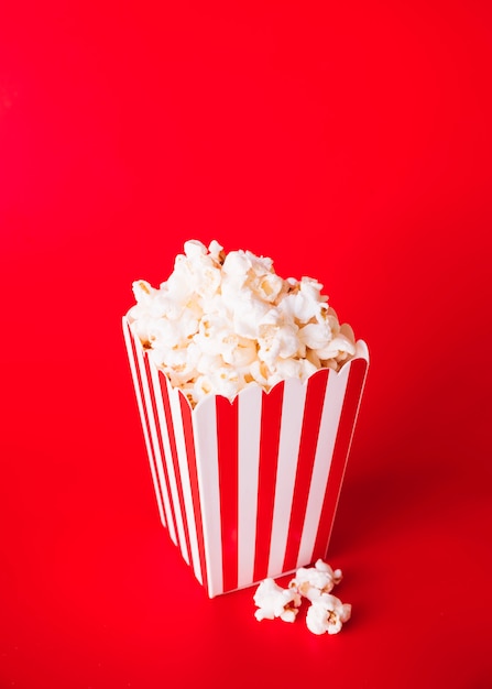 Foto caja de palomitas de cine