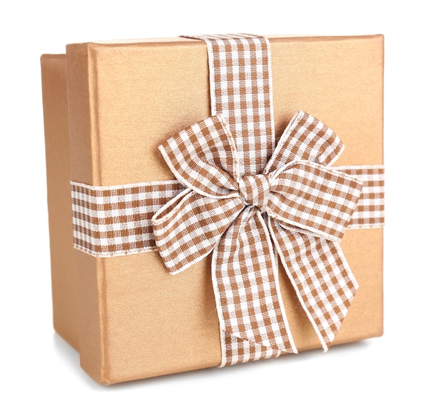 Caja de regalo aislado en blanco