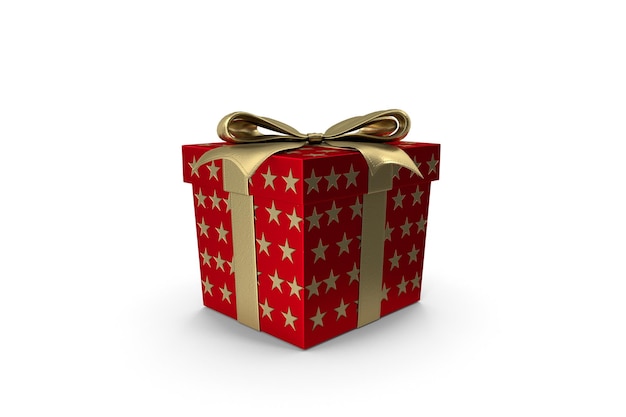 Caja de regalo Cube Red