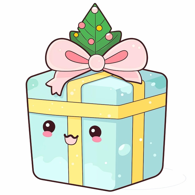 Caja de regalo para kawaii