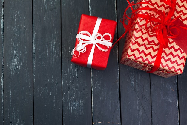 Caja de regalo en madera.