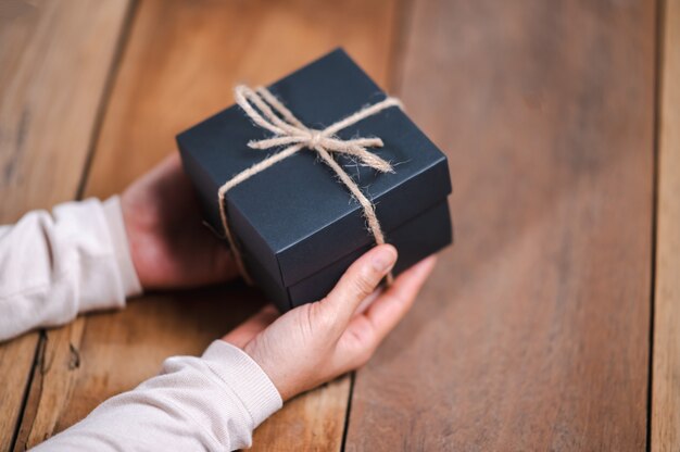 Caja de regalo para Navidad y año nuevo fondo de vacaciones