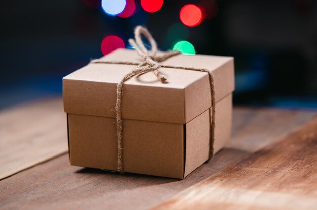 Caja de regalo para Navidad y año nuevo fondo de vacaciones