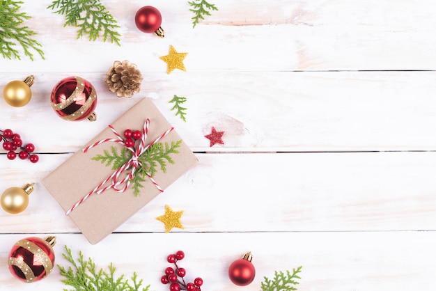 Caja de regalo de navidad