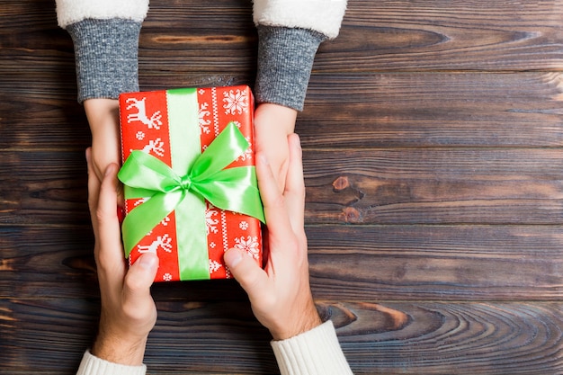 Caja de regalo de navidad