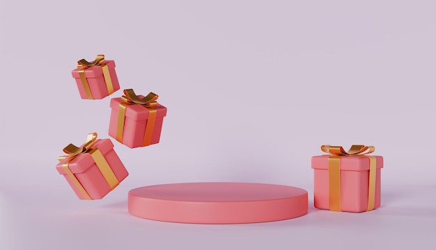 Caja de regalo roja con cinta roja perfecta para cumpleaños de Navidad o cualquier ocasión especial