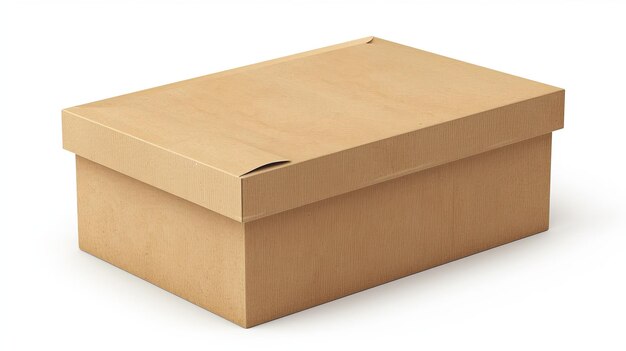 Caja de zapatos Caja de cartón aislada Envases de cartón